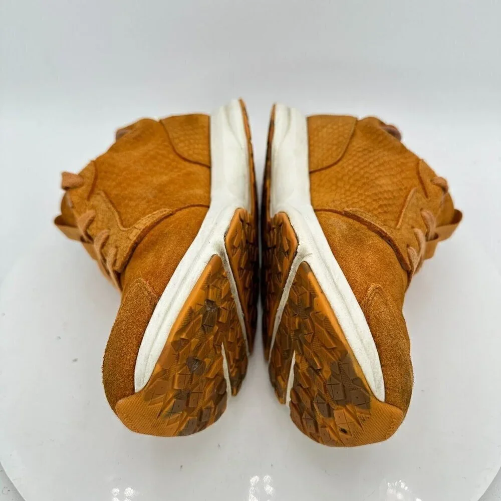 Ariat Fusion Fiery Zilla Women Size 6.5 10018465 Brown Tan Embossed Suede Shoes